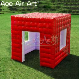 Customised Colour inflatable concession booth food and drink stall station service bar tent with counters for sale