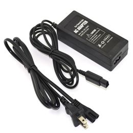 UE UE Plug GC Adaptador CA carregador de fonte de alimentação para o console de Gamecube NGC com cabo de alta qualidade de alta qualidade