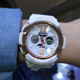 SANDA Brand Luxury Women Sport Watch Ladies Fashion LED Digital Wrist watch Women Sport Clock Montre Femme reloj mujer S915264J