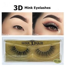 Eyelashes 3D Mink Eyelashes Mink Lashes Eyelash Makeup Long Thick Handmade False Eye Lashes 34 Styles