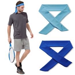 Head Tie / Tie Headband / Sports Headband - Keep Sweat & Hair Out of Your Face - Ideal for Running, Working Out, Tennis, Karate