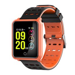 track messages UK - Smart Watch Blood Pressure Heart Rate Monitor Smart Wristwatch Fitness Tracker IP68 Waterproof Smart Bracelet For IOS Android Phone Watch