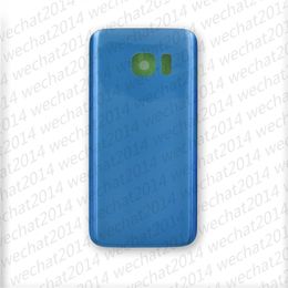 100PCS OEM Battery Door Back Housing Cover Glass Cover For Samsung Galaxy S7 G930f S7 Edge G935f G935p with Adhesive Sticker free DHL