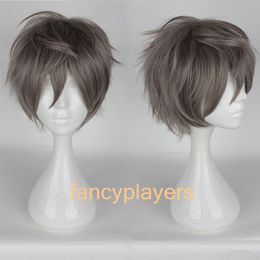 Izumi Sena Ensemble Stars Boy Short Green Heat Resistant Synthetic Cosplay Wig