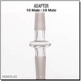 Other Smoking Accessories Glass adapter 10-10 14-14 14-19 standard male to converter different size for bong water pipe wholesale price