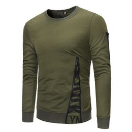 maglia manica lunga verde militare