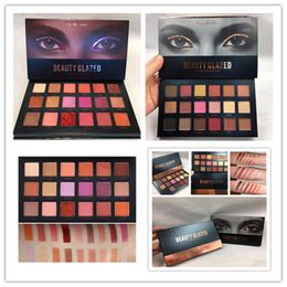 i makeup Australia - NEW Hot Makeup Beauty Glazed 18colors Eyeshadow Palette Rose Gold I Got You 2 Edition Eye cosmetics Top quality DHL shipping