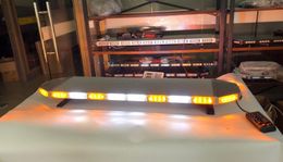 High intensity 120cm DC12/24V 88W Led car mergency lightbar,strobe light bar for police, ambulance, fire car,18flash,waterproof