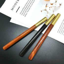 ecofriendly handmade wood gel ink pen new design china hot selling roller ball pen for business gifts