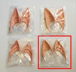 Hot Garden Mysterious Elf Ears fairy Cosplay Accessories Latex Soft Prosthetic False Ear Halloween Party Masks Cos Mask KD1