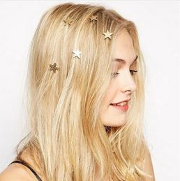 PINKSEE 12Pcs Wedding Bridal Hair Pins Twists Gold Colour Star Swirl Spiral Hair Clips Fashion Jewellery Accessories Tiara