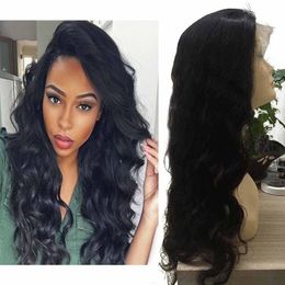 Pre Plucked Body Wave Lace Front Wigs For Women Cheap Brazilian Peruvian Malaysian Virgin Human Wavy Hair Lace Front Wigs With Baby Hair