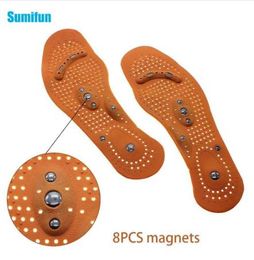 1Pair Men/ Women Magnetic Therapy Magnet Health Care Foot Massage Body Massager InsolesComfort Pads