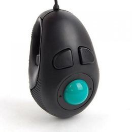 Freeshipping PROMOTION! Hot Portable Finger Hand Held 4D Usb Mini Trackball Mouse