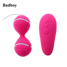 100% Waterproof Female Ben Wa Ball, Rechargeable Jump eggs, Kegel Vaginal Tight Vibrator Vibrating Egg for Women S19706