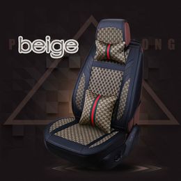 Freelander 97-06 Negro Paño Funda De Asiento De Coche De Lujo Delantero Par Set