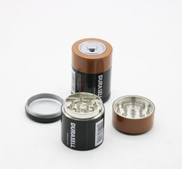 New three layer 43MM metal battery smoking apparatus, smoking accessories, tobacco cutter, wholesale cigarette mill.