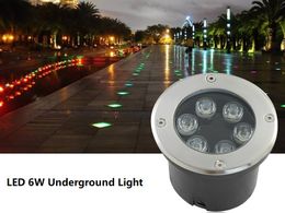 6W Waterproof Outdoor LED Spot Light for Garden Ground Path Floor Underground Buried Yard AC85-265V IP67