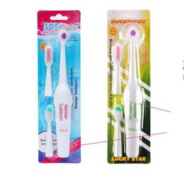 Sonic Electric Massager Toothbrush +3 Brush Heads Water proof Whitening Cleaner Teeth children adults Massage Toothbrushes Brand quality