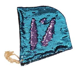 Party Hat Mermaid Sequin Hood Hats Magical Reversible Sequins Hat Rave Grand Event Stage performance Bling Cap Cosplay Props 4colors Favours