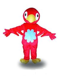 2018 Factory direct sale big handsome red bird Fancy Dress Cartoon Adult Animal Mascot Costume free shipping