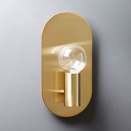 Nordic Gold Wall Light Modern Bedroom Bedside Lamp Porch Balcony Aisle Light Hotel Cafe Bar Art Wall Sconce Lighting