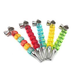 Creative lamp six transparent plastic bead bead flash pipe LED light pipe.