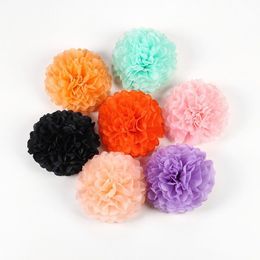 9 Pom Pom Dekoration Papier Farbwahl DIY Hochzeit Papierkugeln 25 15 10cm pompom