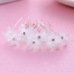 Bridal headwear, flower drill, hairpin, wedding dress accessories, wedding accessories