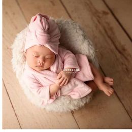 Newborn Photography Props Bathrobes wrap newborn photography props baby photo shoot accessories photograph for studio Overalls