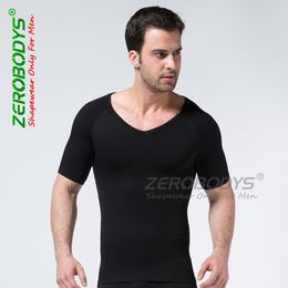 New Arrival 2017 Perfect fit seamless 3d New V Collar Body Shaper Underwear men