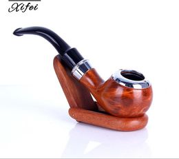 New imitation wood, mahogany, wood, resin, pipe, man, portable smoking accessories.