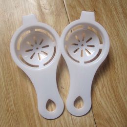 juchiva Wholesale Supply of Egg Separator New Plastic Pure White No Odor and Excess Value Tools