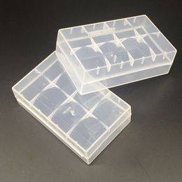 Plastic 20700 21700 Battery Case Storage Box Pack 2*20700 or 2*21700 Battery Clear Color High quality Portable Case DHL Free