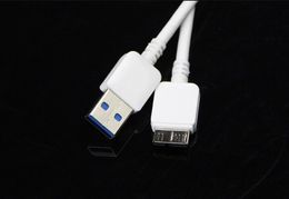 Micro USB 3.0 Data 1m Sync Charging Cable for Samsung Galaxy S7 S8 S9 Note 4 White free shipping 500pcs/lot