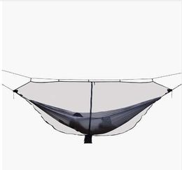 275g Ultralight Portable Hammock Mosquito Net For Outdoor Survival Nylon Material Anti-Mosquito Nets With 340*140cm Super Size