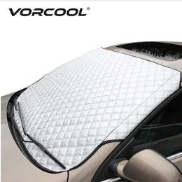 147CM Car Window Sunshade Car Covers For SUV And Ordinary Car Sun Shade Reflective Foil Windshield Anti-UV