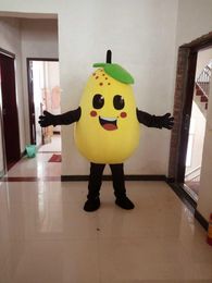 2018 Discount factory sale Fruits and vegetables pears mascot costume role playing cartoon clothing adult size high quality clothing free sh
