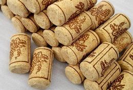 Straight Bottle Wood Corks Wine Bottle Stopper Corks Wine Stoppers Bottle Plug Bar Tools Wine Cork Wooden Sealing Caps SN1002