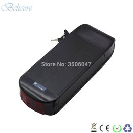 48v lithium ion electric bike rear rack type battery 48v 15ah fat tire ebike beach cruise bike battery with 30A BMS