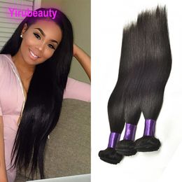 Peruvian Unprocessed Remy Human Hair 3 Bundles Natural Colour Silky Straight 10A Remy Hair Extensions Weaves 10-30inch