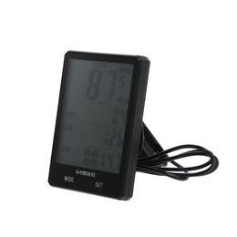 Waterproof Bicycle Computer Stopwatch Touch Screen Cycling Accessory Large screen and wide viewing angle is easy to see clearly