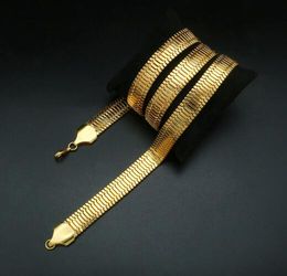 18k gold-plated snake bone necklace Nymph necklace