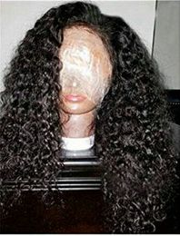 -Kinky Curly Human Hair Perücken für Schwarze Frauen 360 Spitze Frontal Perücke Prepucked Natural Hairline Geflecht Ponytail Frisur (14inch 130% diva1