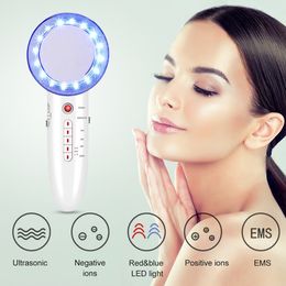 New Arrival!!! 6in1 Portable Ultrasonic Cavitation Anti-Cellulite Infrade Face Body Massage EMS Slimming Machine Home Use Skin Care