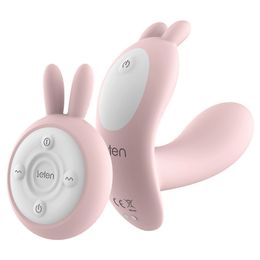 Leten Heating USB Recharge Strap on Dildo G Spot Clitoris Stimulator Rabbit Vibrators Vibrating Eggs Erotic Sex Toys For Woman S19706