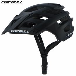 New PC+EPS Bicycle Bike Adjustable Visor Mountain Helmet Men Women Safety MTB Casque V