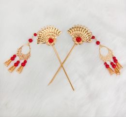 Bridal costume headwear Step hair hairpin, Qipao dress accessories, clothing and accessories