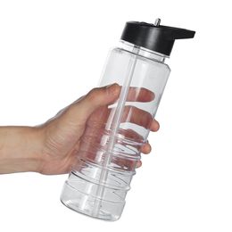 High quality larger capactiy 700ml Outdoor Water Bottle With Straw Sports Travel Kettle Camping Hiking eco-friendly