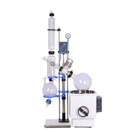 ZOIBKD Supply Rotavap RE2002 20 Litres of essential oil distiller types with various evaporators. Classic combination supporting chiller and vacuum pump